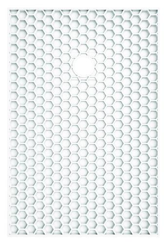 Receveur de douche extra?plat NARA 70x140 - Résine ardoise blanc - Découpable - bonde incluse